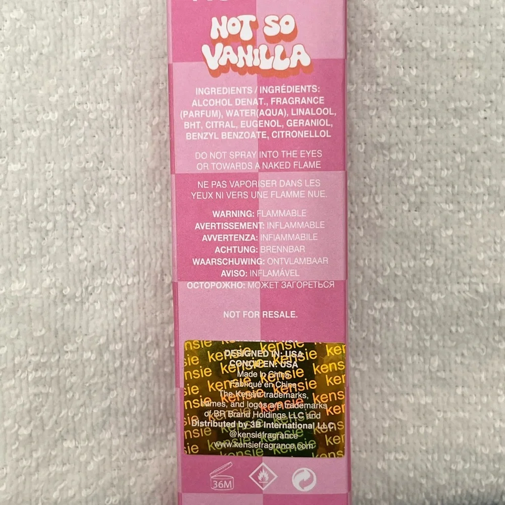NIB Kensie Not So Vanilla